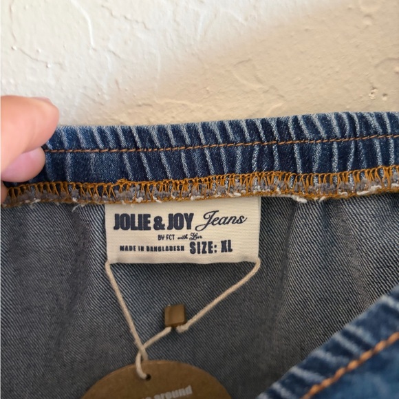 Jolie & Joy Denim Strapless Mini Dress - Picture 4 of 6